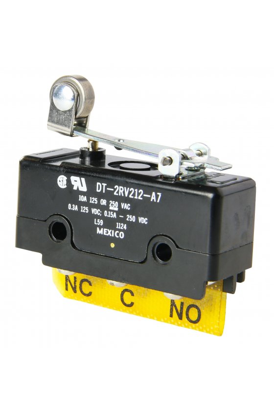 DT 2RV212 A7 Interruptor básico estándar Serie DT MICRO SWITCH