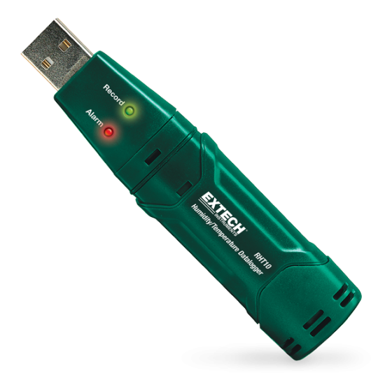 RHT10 Registrador usb...