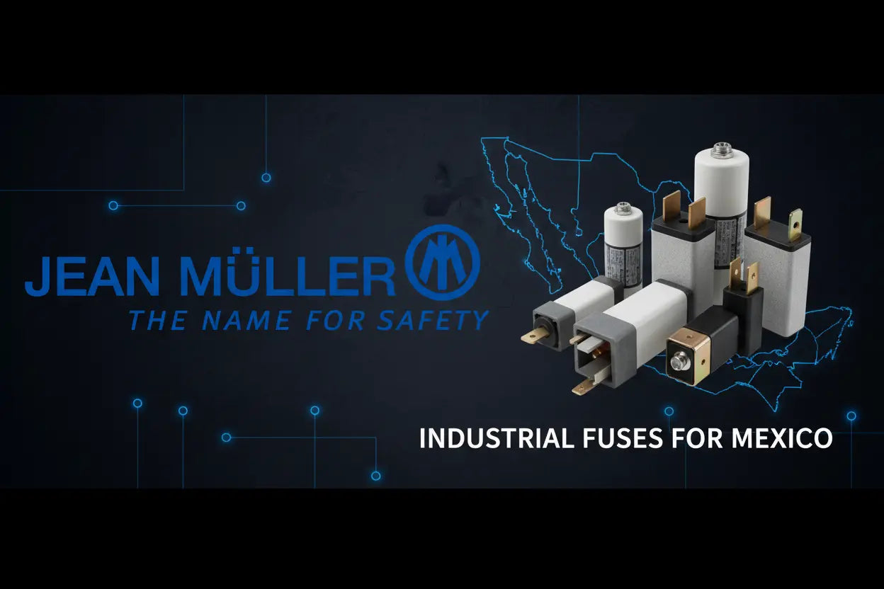 JEAN MÜLLER: Fusibles Industriales gG y aR de Alta Calidad en México JINSA