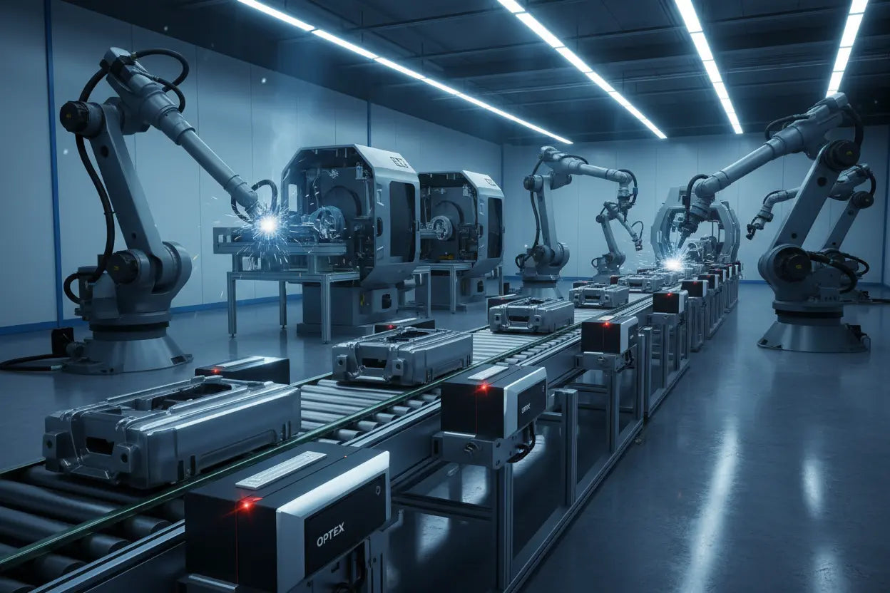 Sensores OPTEX: Tecnología Japonesa de Precisión para la Automatización Industrial JINSA