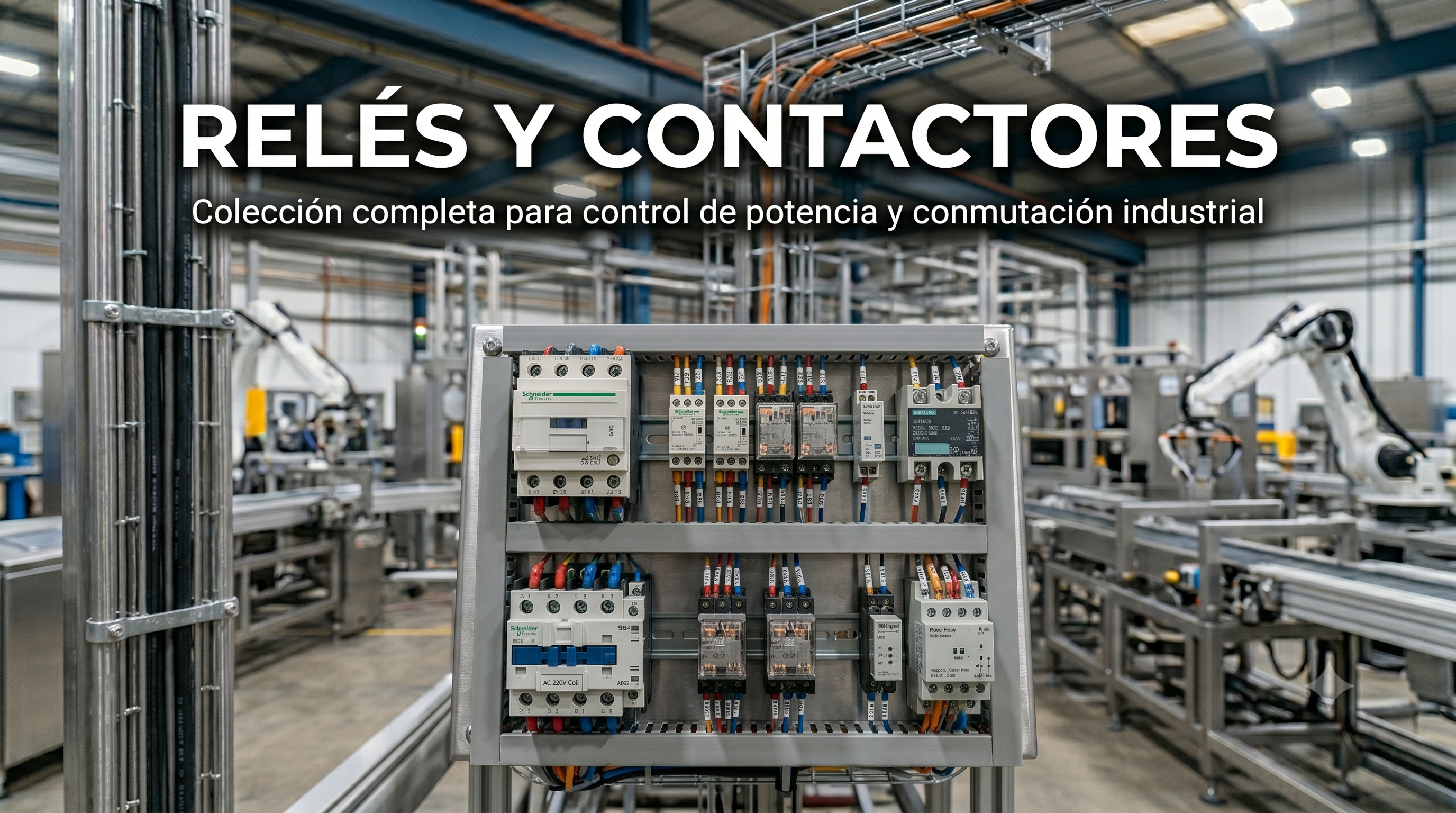 Relés y contactores
