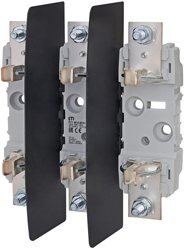 C0088 PT 1 M10-M10 3P - 004131300 BASE PORTAFUSIBLE 3 POLOS NH1