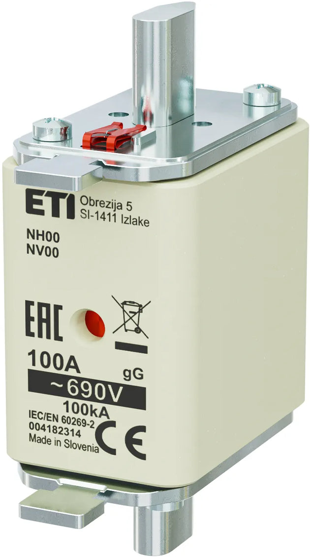 C0024 NH00 - 004182314 FUSIBLE TIPO CUCHILLA 100A 690V gG
