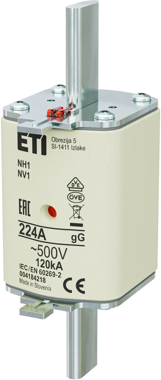 C0027 NH1 - 004184218 FUSIBLE TIPO CUCHILLA 224A 500V gG