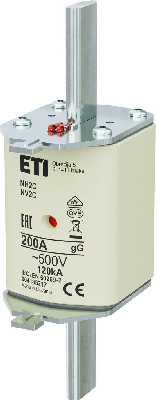 C0069 NH2 - 004185217 FUSIBLE TIPO CUCHILLA 200A 500V gG