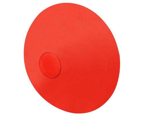 E3175 020PTF9MR - BOTON HONGO ESFERICO ROJO  Ø90mm