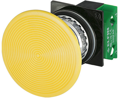 E3084 030PFFGFA - BOTON HONGO AMARILLO Ø60mm