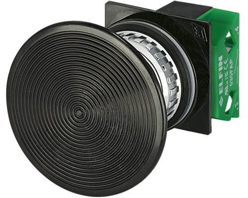 E3081 030PFFNFA - BOTON HONGO NEGRO Ø60mm