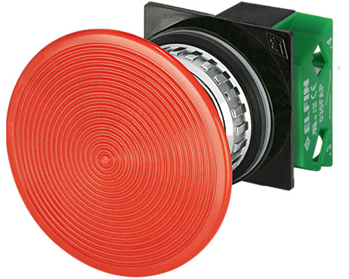 E3082 030PFFRFA - BOTON HONGO ROJO Ø60mm