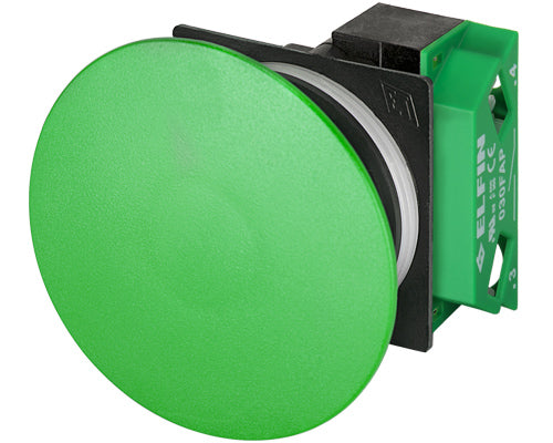 E3011 030RFFVFA - BOTON HONGO VERDE Ø60mm