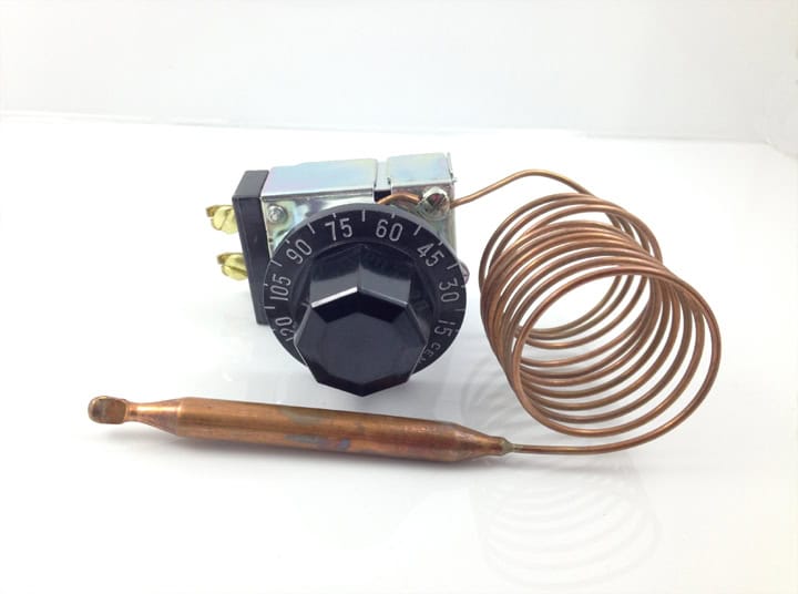 B-10 B/CORTO 120 Termostato electrico 15 A 120C BULBO CORTO