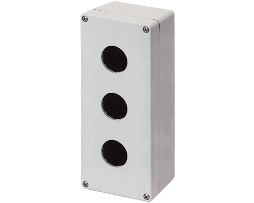 E3050 040C0920-7ES3 - CAJA GRIS 3 HOYOS Ø30mm