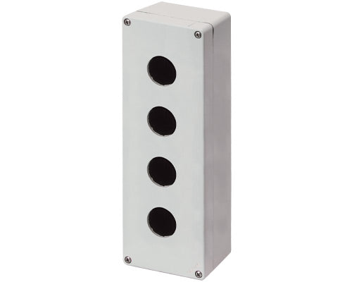E3051 040C0926-7ES4 - CAJA GRIS 4 HOYOS Ø30mm