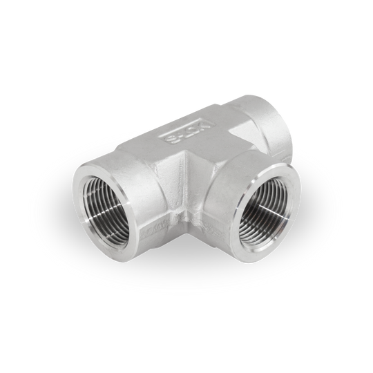 P-ST-8N-S6 Tee Roscada Hembra 1/2 NPT