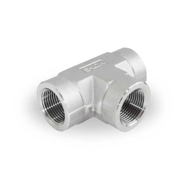 P-ST-8N-S6 Tee Roscada Hembra 1/2 NPT