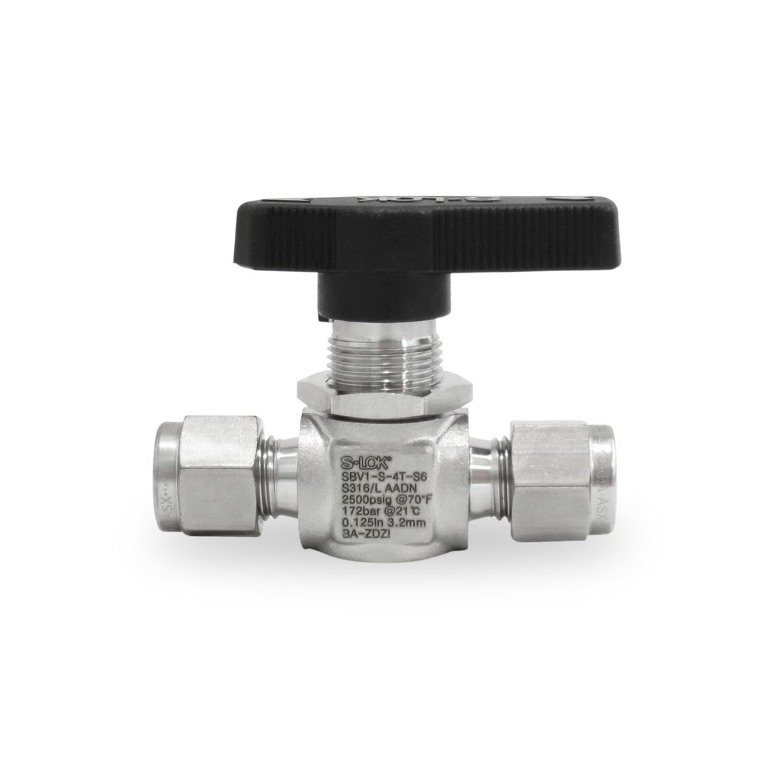 SBV1-S-4T-S6 Válvula Bola A. Inox S316 1/4 OD