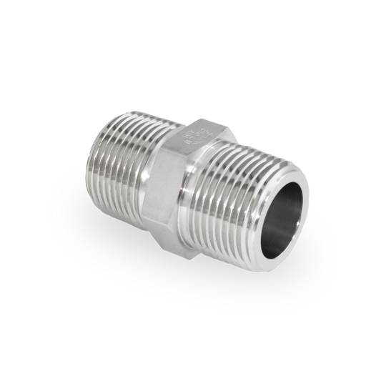 P-SHN-16N-S6 Niple Corto Hexagonal 1" NPT Roscado