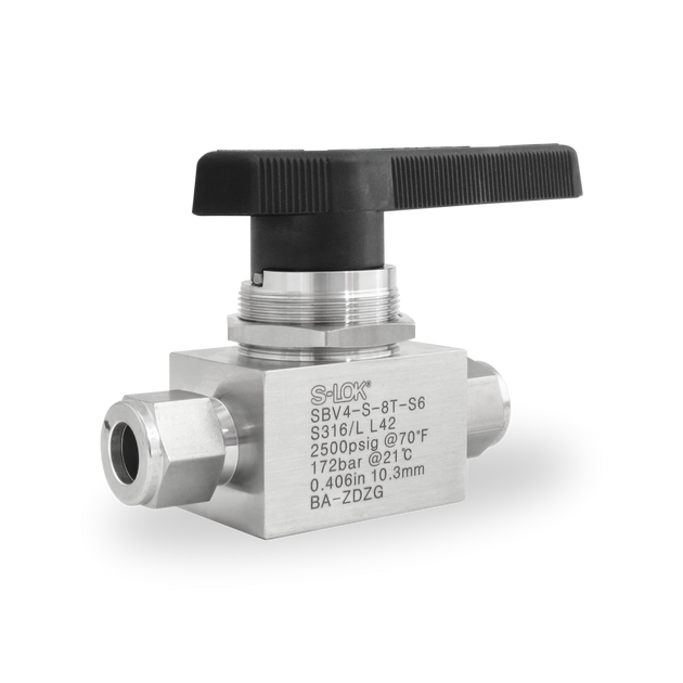 SBV4-S-8T-S6 Valvula Bola A. Inox S316 1/2 OD ( 3000 psi)