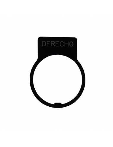 LP17SP Placas Leyenda Ø 30mm
