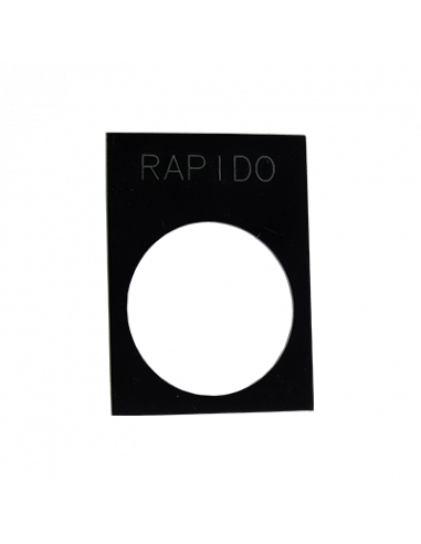 2LP12SP Placas Leyendas Ø 22mm