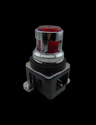 ALF4LB-230 Botón Pulsador Metálico 30mm