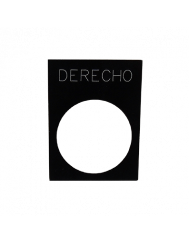 2LP17SP Placas Leyendas Ø 22mm