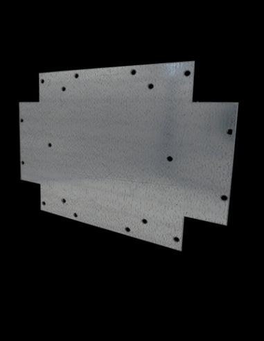 1014.PF Platina para Gabinete Plástico