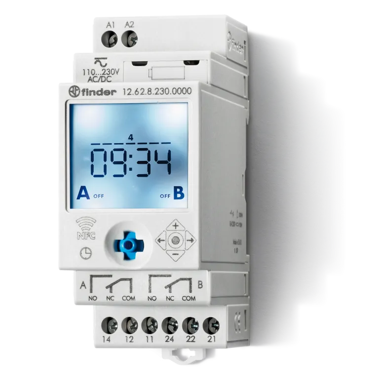 23254 126282300000 - 12.62.8.230.0000 INTERRUPTOR HORARIO2CC (120/230VAC)16A