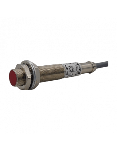 AIS12F04AN024-2M SENSOR INDUCTIVO M12, 3 HILOS, CD