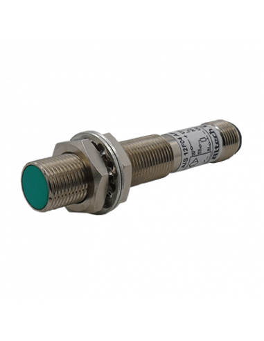 AIS12F04AP024-Q65 SENSOR INDUCTIVO M12, 3 PINES, CD
