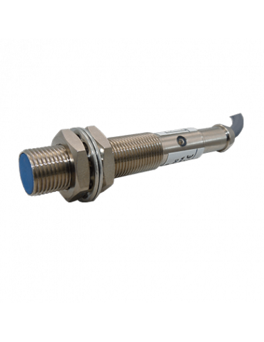 AIS12F02RD024-2M SENSOR INDUCTIVO M12, 2 HILOS, CD