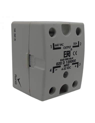 020 D 125000 Relevador de Estado Sólido (SSR) 50A