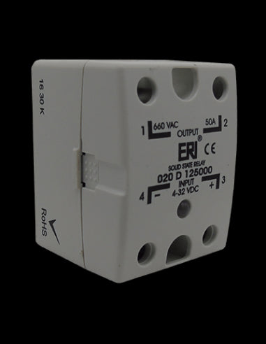 020 D 125000 Relevador de Estado Sólido (SSR) 50A