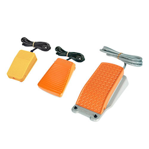 HY-102N - PEDAL 72X114X38 ALIMENTACION 10AMP. 250VCA CUERPO ALUMINIO