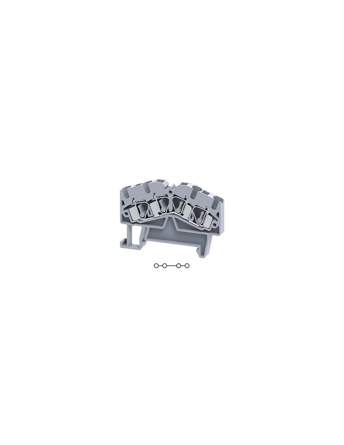 AS4/4 Clema 32A, 800V, 2&2
