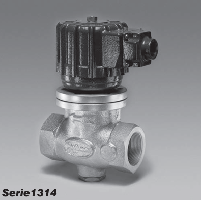 1314SN08T electrovalvula de 2 vias para uso general