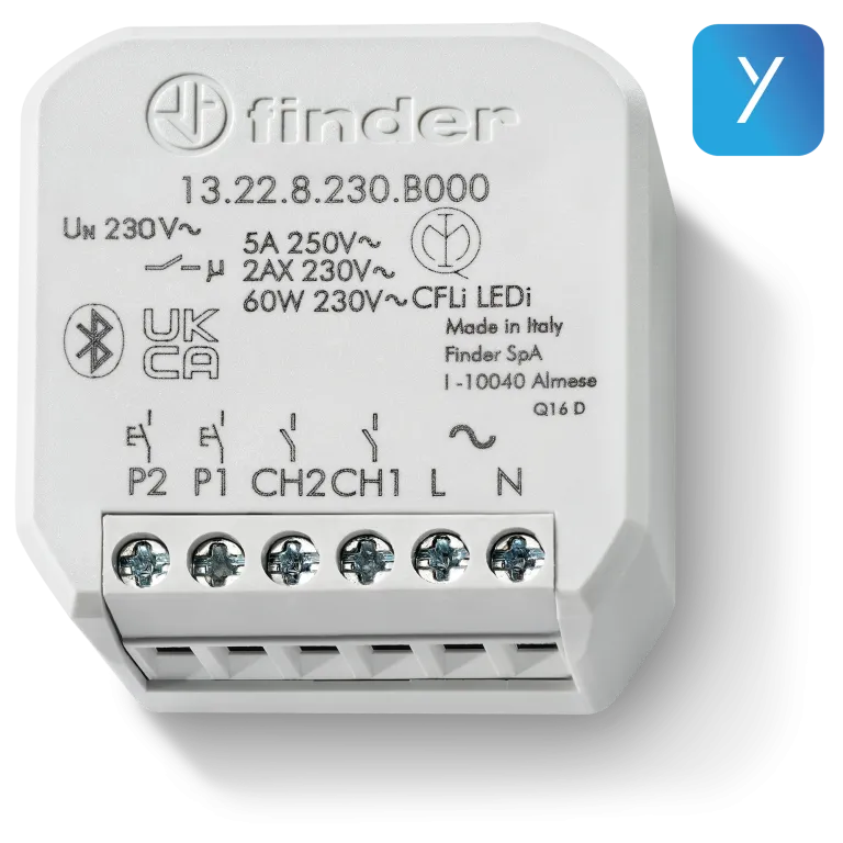13228230b000 - - 13228230B000 - RELE BLUETHOOH MULTIFUNCION 6AMP 230VAC SILY MONTAJE EN CAJA
