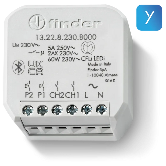 13228230b000 - - 13228230B000 - RELE BLUETHOOH MULTIFUNCION 6AMP 230VAC SILY MONTAJE EN CAJA