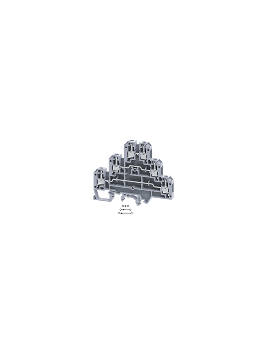 CTL2.5U Clema 24A, 500V, 3x(1&1)