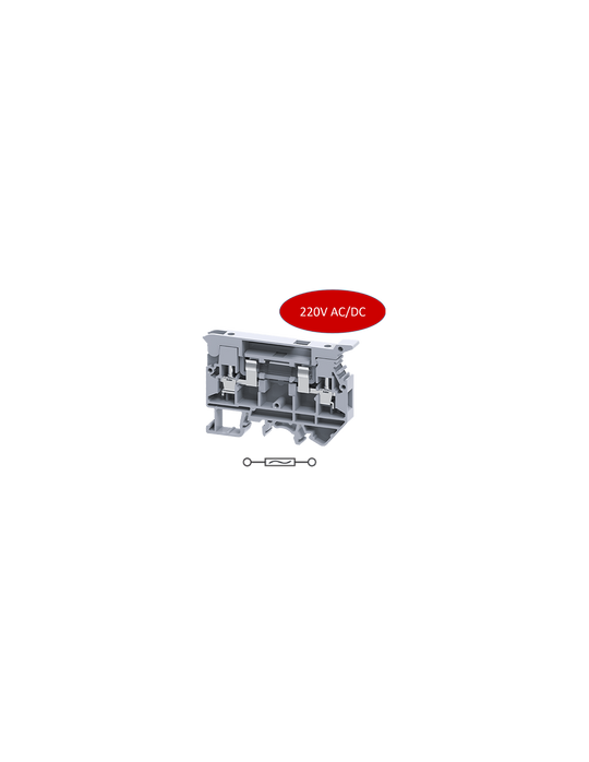 CAFL4U(L)/220 Clema 6.3A, 1000V, 220V AC/DC