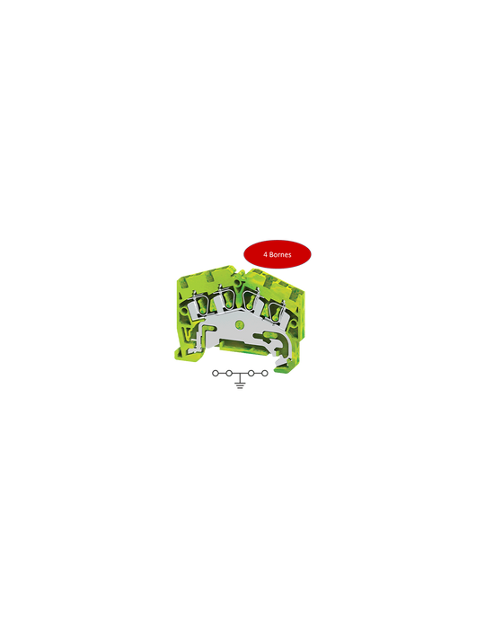 AGT2.5/4 Clema 24A, 800V, 4 Bornes