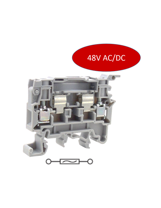 CSFL4U(L)/48 Clema 6.3A, 750V, 48V AC/DC
