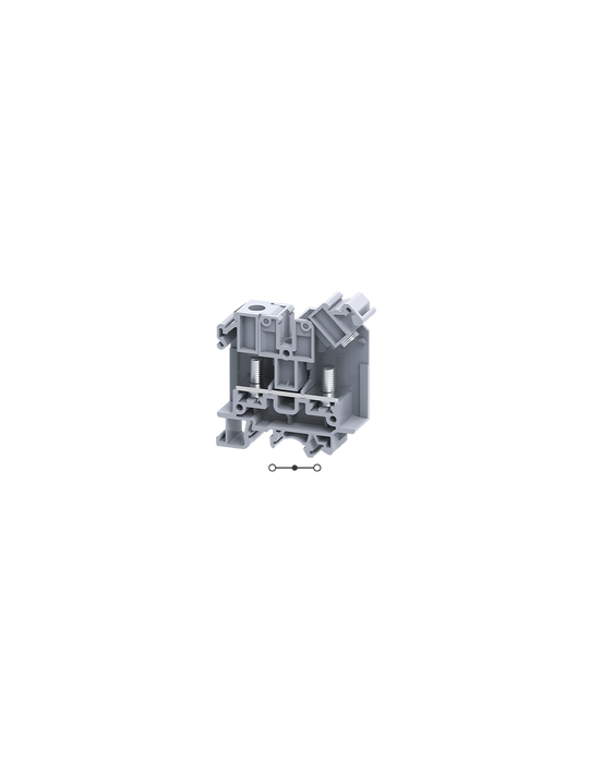 STH6 Clema 125A, 1000V, 2 Tornillos para anillos M6