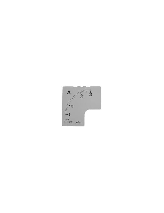 SCL-AM-I-2-30/5A Placa de Escala, 72x72