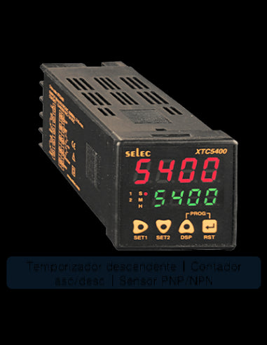 XTC5400-24 Temporizador / Contador, 48x48