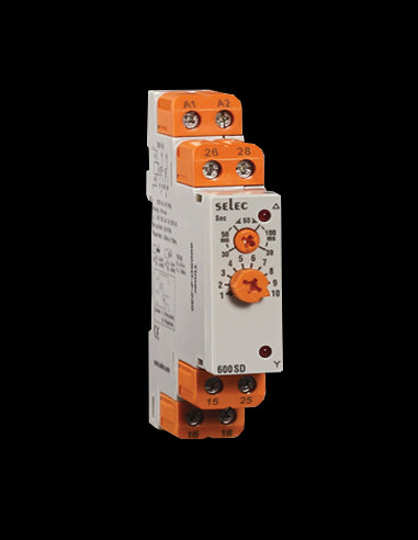 600SD-2-415 Temporizador Estrella-Delta, 90x17.5