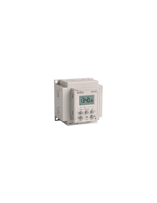 TS1W1-1-20A-110V Interruptor Dígital de Tiempo, 60x60