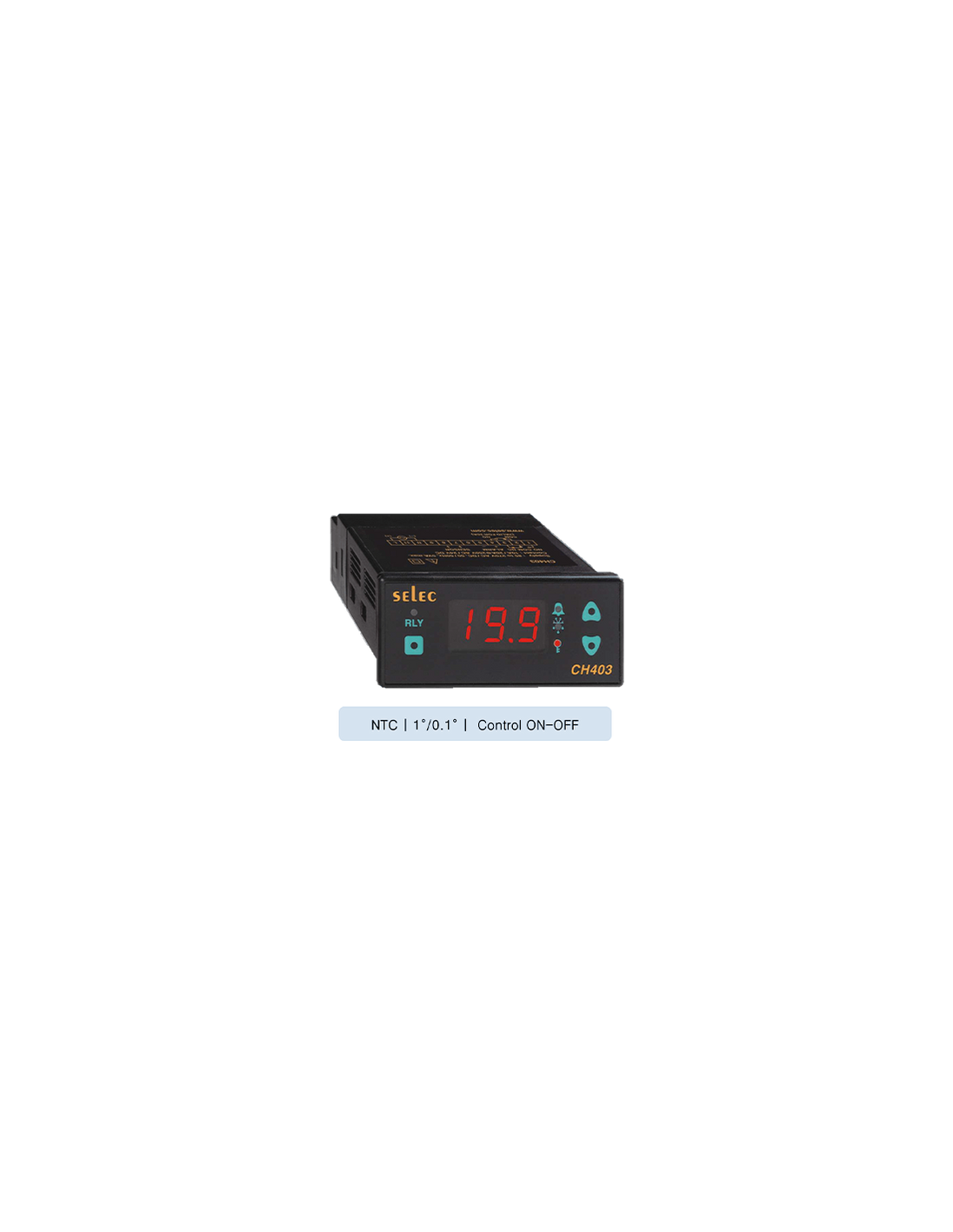 CH403-1 Controlador de Enfriamiento, 36x72
