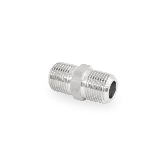 P-SHN-6N-S6 Niple Corto Hexagonal 3/8" NPT Roscado, A. Inox S316