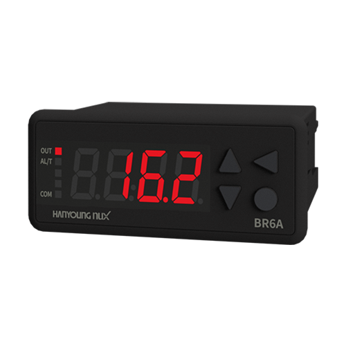 BR6A-NM0P4-R - CONTROL DE TEMPERATURA PARA REFRIGERACION SALIDA A RELAY ALIMENTACION 100-240VAC DISPLAY COLOR ROJO